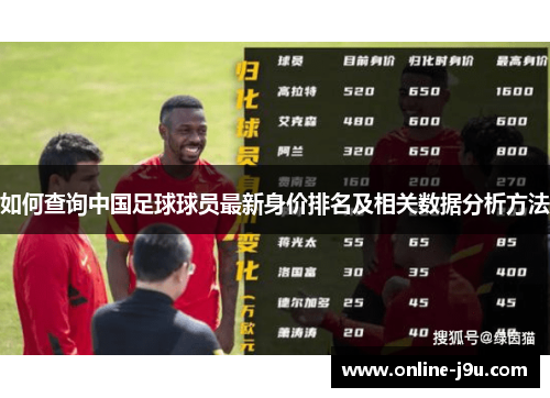 如何查询中国足球球员最新身价排名及相关数据分析方法 如何查询中国足球球员最新身价排名及相关数据分析方法